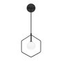 Opviq Geometri - 11105 Lámpara de pared ajustable blanco y negro